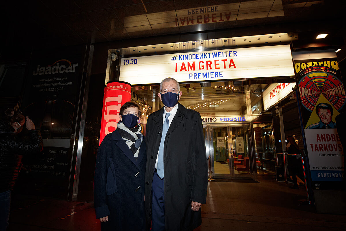 Besuch der Filmpremiere „I AM GRETA“ 15. Oktober 2020 