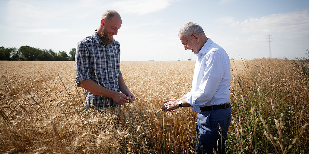 Besuch am Biohof Harbich im Marchfeld