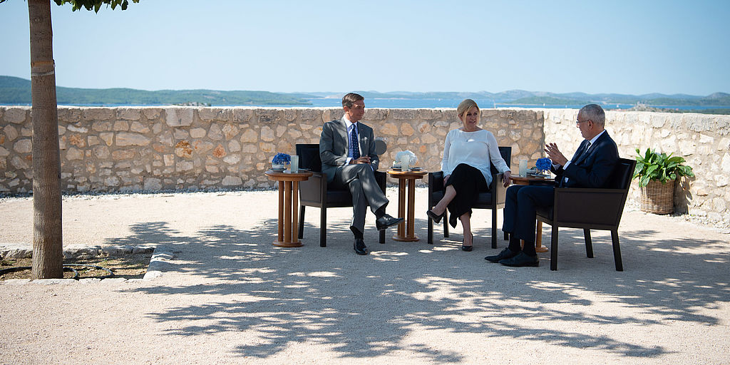 Informelles Treffen der Staatsoberhäupter von Kroatien, Slowenien und Österreich