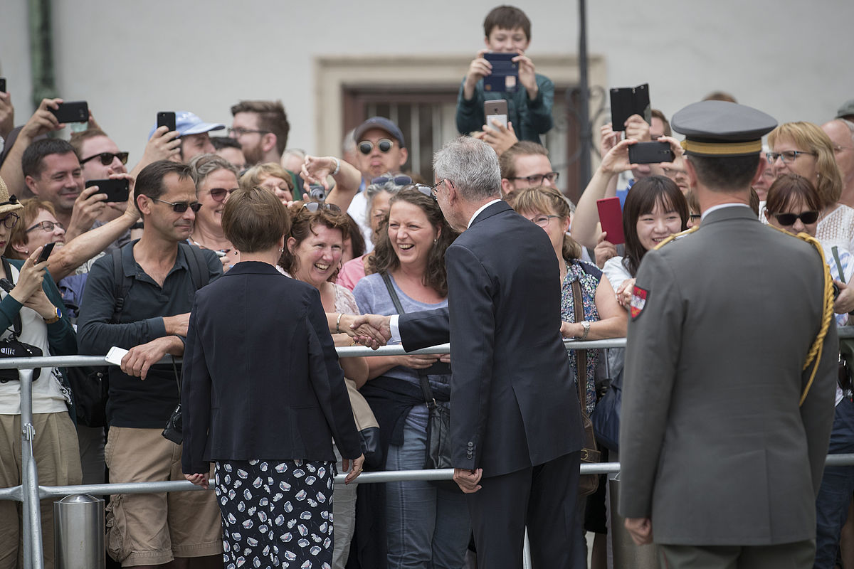 Besuch des deutschen Bundespräsidenten Frank-Walter Steinmeier