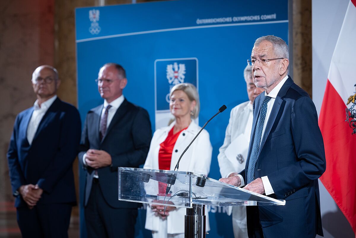Vereidigung des ÖOC-Teams für Paris 2024 11. Juli 2024