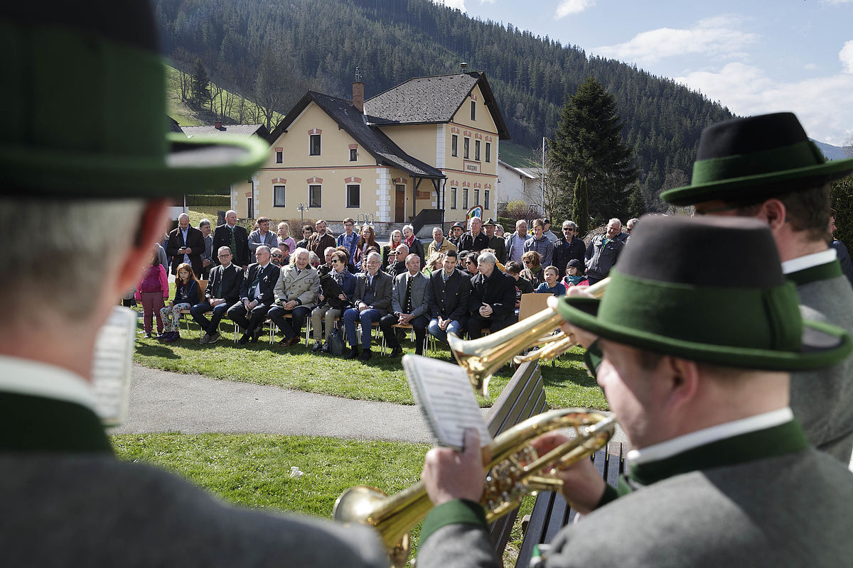 Eröffnung des Erlebnisweges 