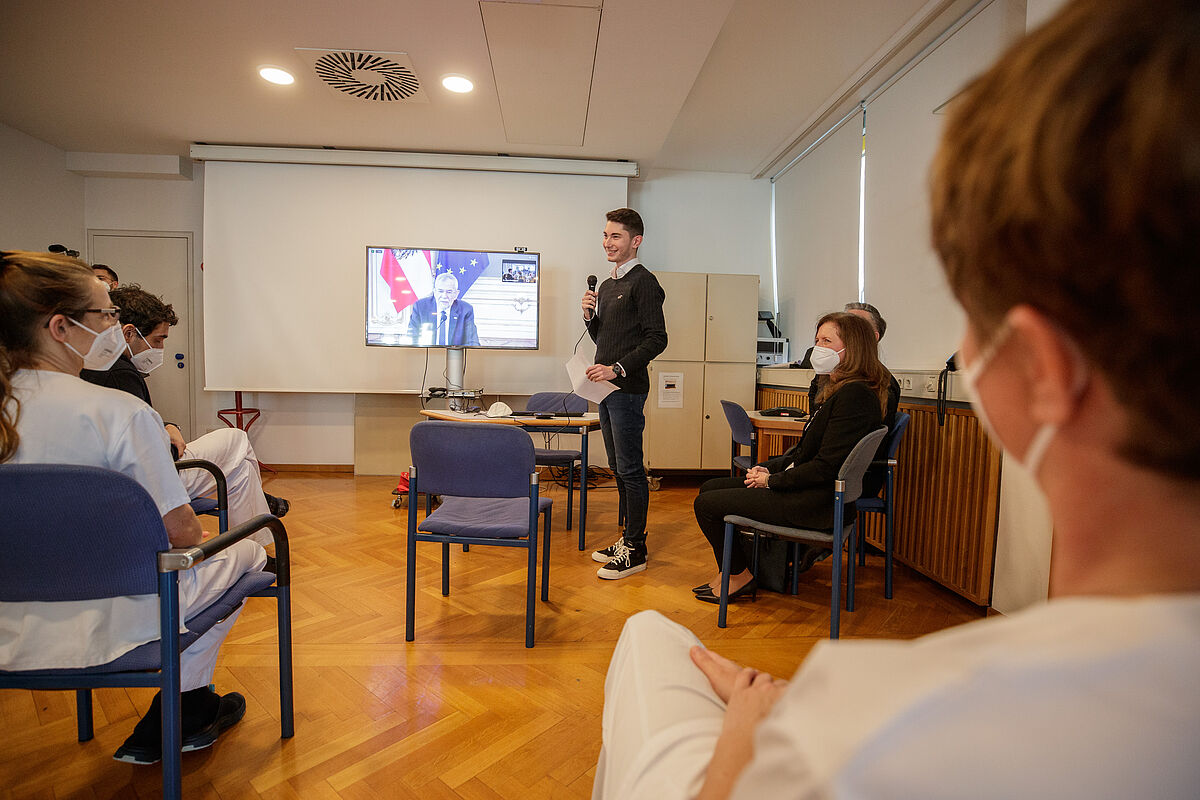 Bundespräsident erfüllte Herzenswunsch von Gabriel 3. März 2021