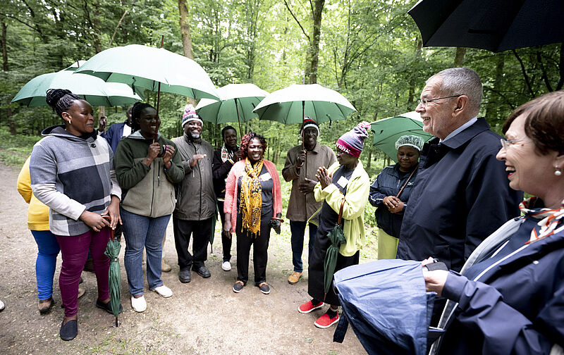 Besuch des ÖBF-Waldbaulabors bei Wieselburg und Truppenbesuch bei  Pionierbataillon3 in Melk 9. Juni 2022