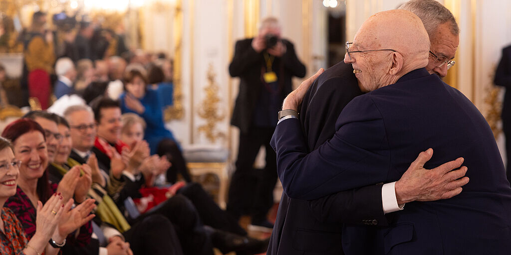 Empfang für Jewish Welcome Service in der Hofburg