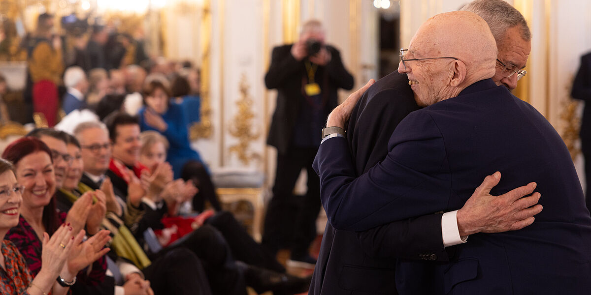 Empfang für Jewish Welcome Service in der Hofburg