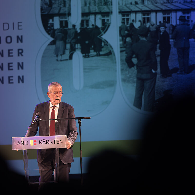 Gedenkakt anl. der Deportation der Kärntner Sloweninnen und Slowenen vor 80 Jahren und Eröffnung Kunstinstallation 19. April 2022