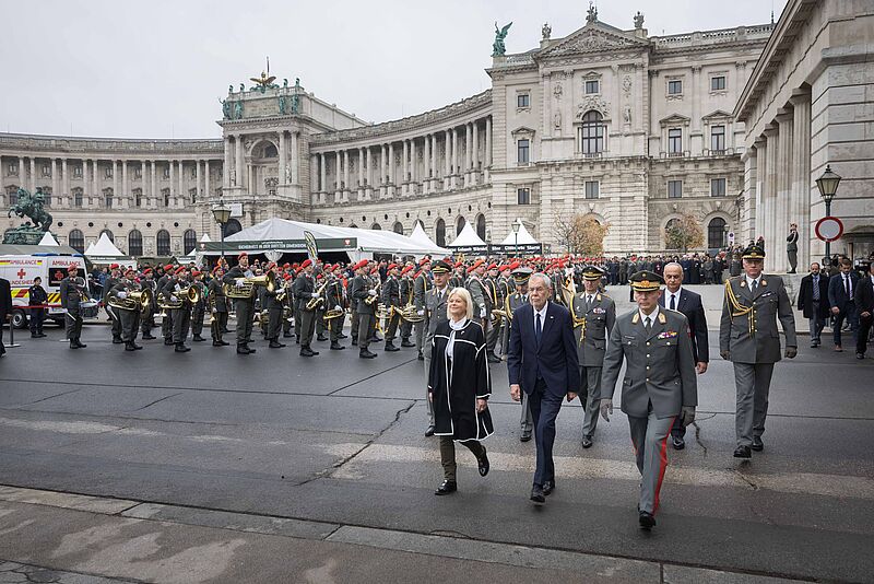 Nationalfeiertag: Kranzniederlegung 26. Oktober 2022