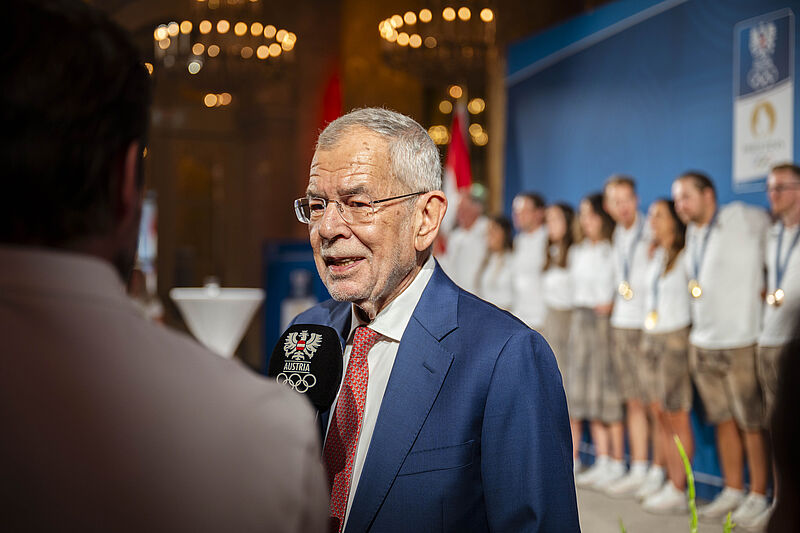 Medaillenfeier in der Hofburg 13. August 2024