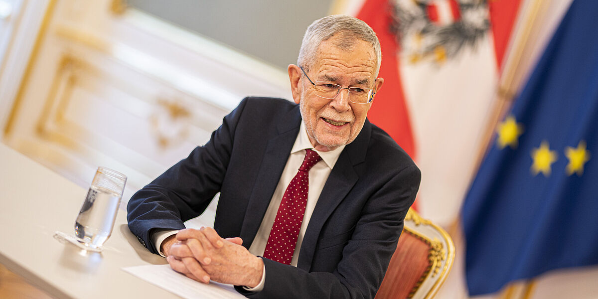 Bundespräsident Alexander Van der Bellen im Interview mit der Tiroler Tageszeitung