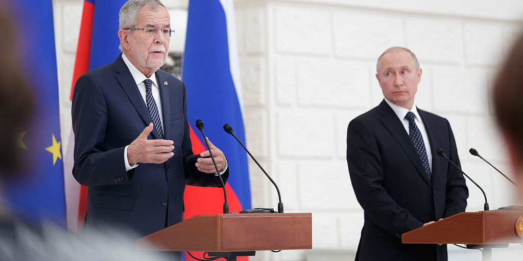 Pressegespräch mit Wladimir Putin in Sotschi