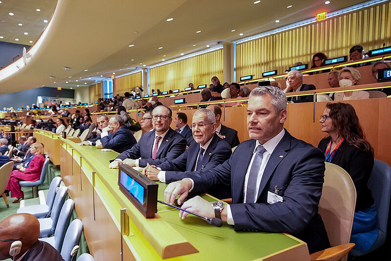 New York: Eröffnung 77. UN-Generalversammlung und bilaterale Gespräche 20. September 2022