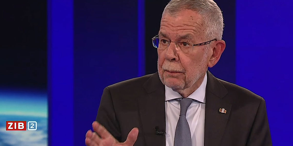 Bundespräsident im ZIB 2-Interview