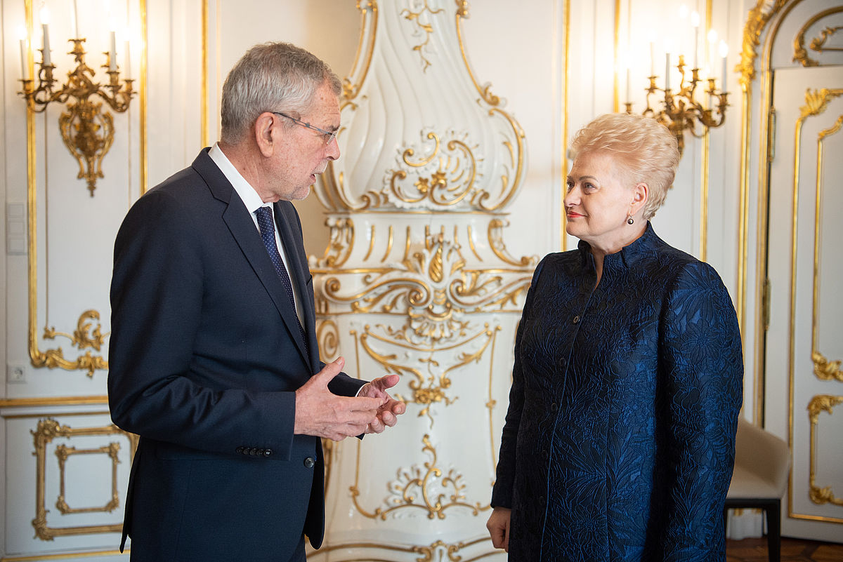 Alexander Van der Bellen trifft litauische Amtskollegin 1. März 2019