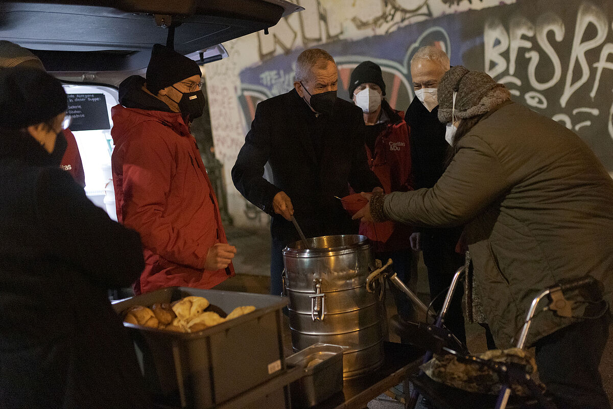 Canisibus-Suppenausgabe 25. Jänner 2022