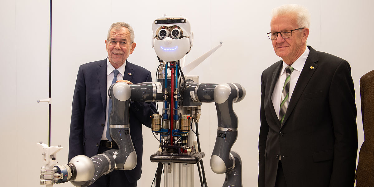 Erster Programmpunkt der Württemberg-Reise: Cyber Valley in Tübingen