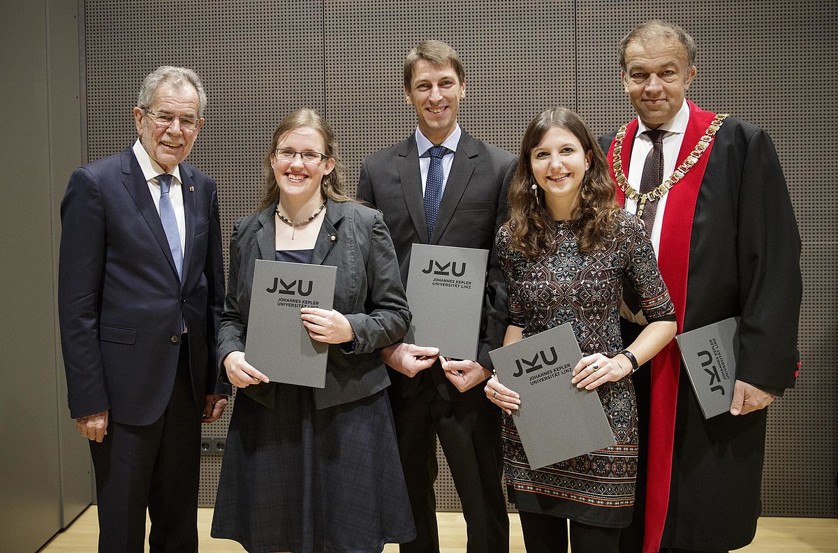 Promotion Sub auspiciis an der Johannes Kepler Universität Linz