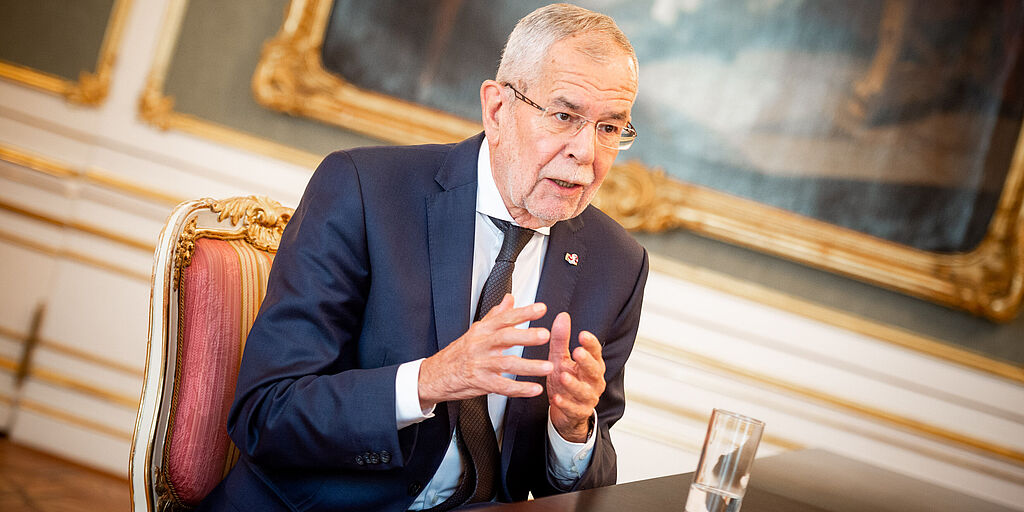 Der Bundespräsident im Interview mit der Kleinen Zeitung