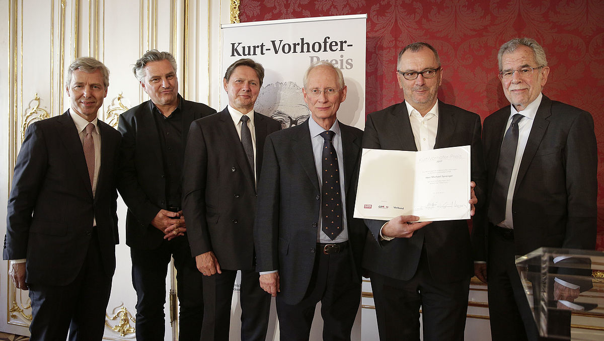 Verleihung des 22. Kurt Vorhofer-Preises und des 13. Robert Hochner-Preises