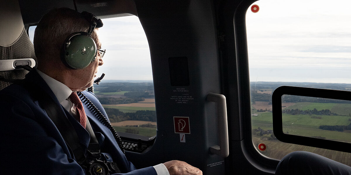 Bundespräsident Alexander Van der Bellen reist zur belarussischen Grenze in Litauen.