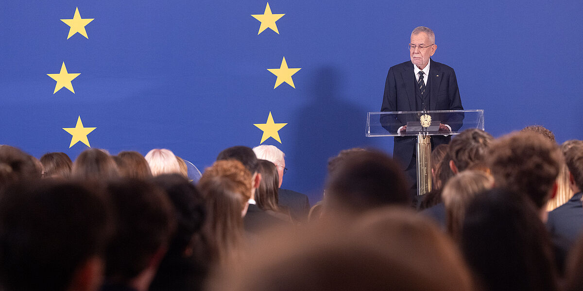 "Europa - In Vielfalt geeint.": Veranstaltung im Rahmen des deutschen Staatsbesuches in Österreich.