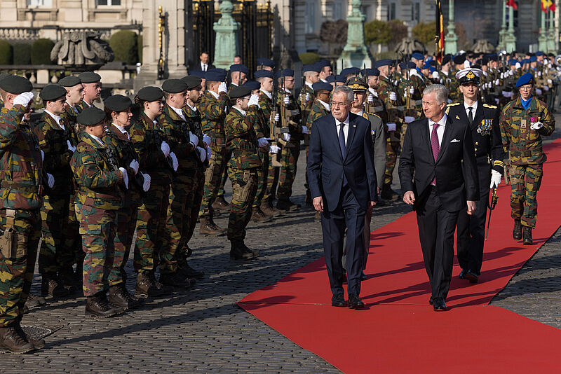 Staatsbesuch in Belgien 21. - 23. März 2022