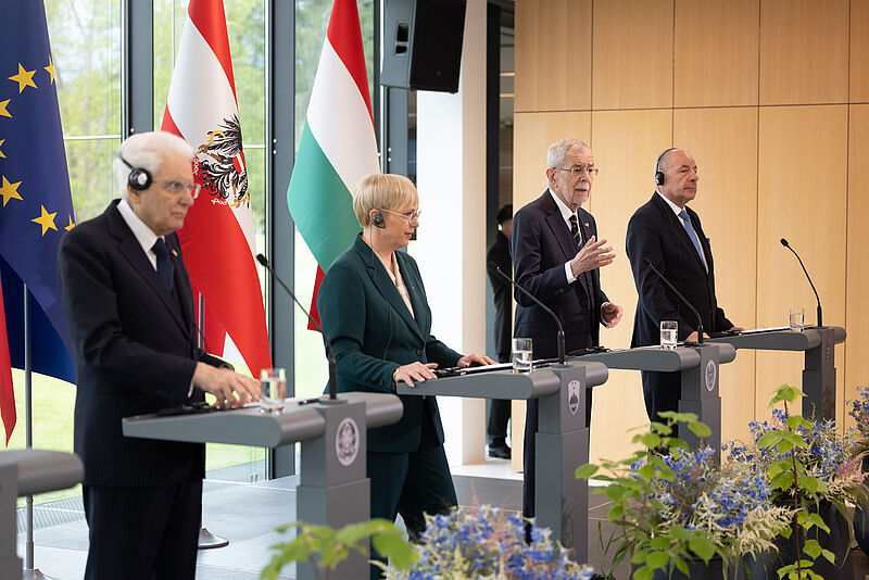 Informelles Zusammentreffen der Staatsoberhäupter anl. 20 Jahre EU-Mitgliedschaft Sloweniens 22. April 2024