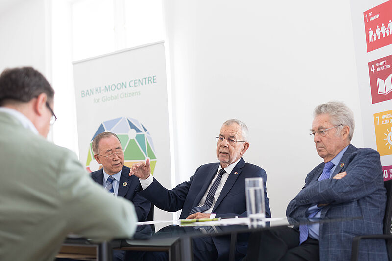 Besuch im Ban Ki-moon Center 8. September 2022