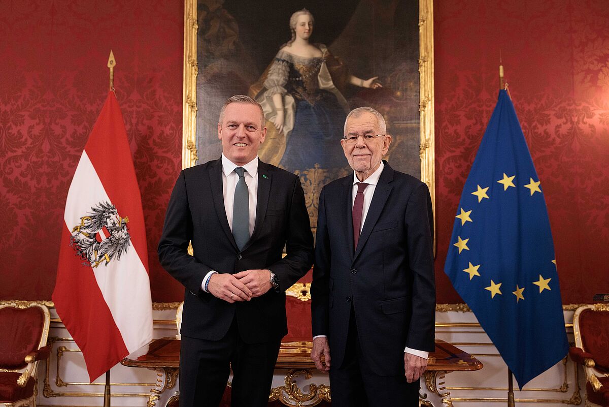 Angelobung von Mario Kunasek zum Landeshauptmann der Steiermark 19. Dezember 2024