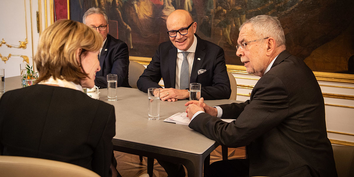 Gespräch mit dem neuen Bundesratspräsidium