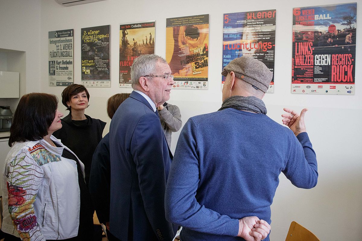 Besuch im Wiener Integrationshaus 21. Februar 2019