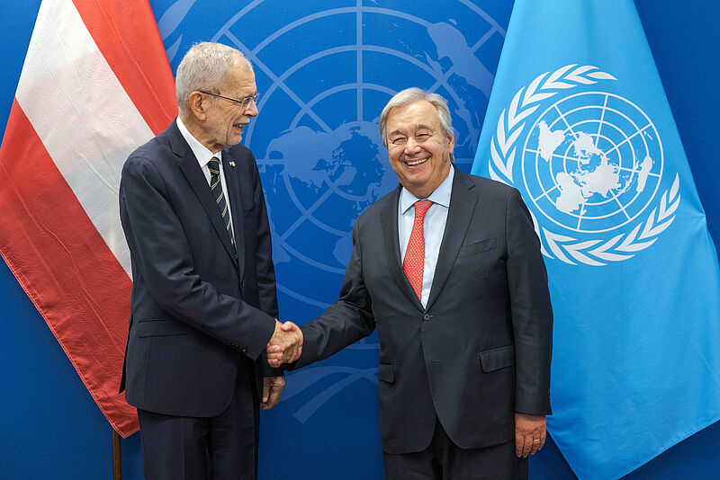 Bilaterale Gespräche bei 78. UNGV New York, 19. September 2023