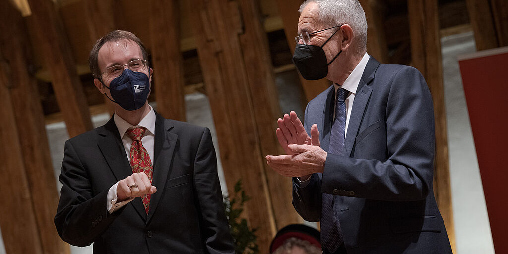 Sub auspiciis-Promotion an der Technischen Universität Wien