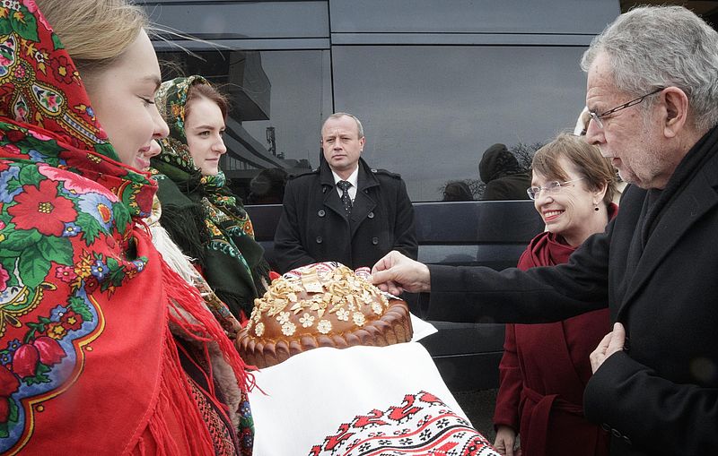 Offizieller Besuch in der Ukraine