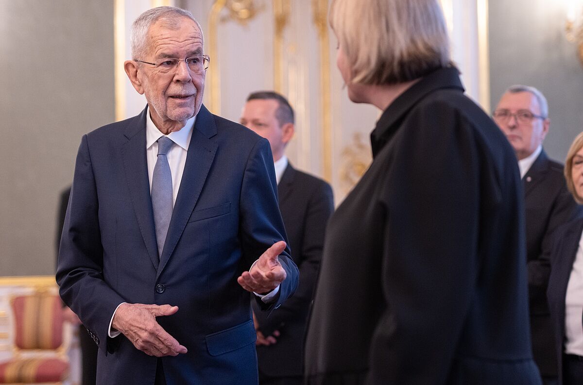 Angelobung von Elisabeth Schwetz zur Volksanwältin 27. November 2024