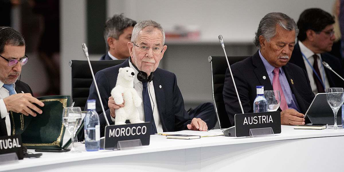 Rede von Bundespräsident Alexander Van der Bellen bei der UN-Klimakonferenz COP 25