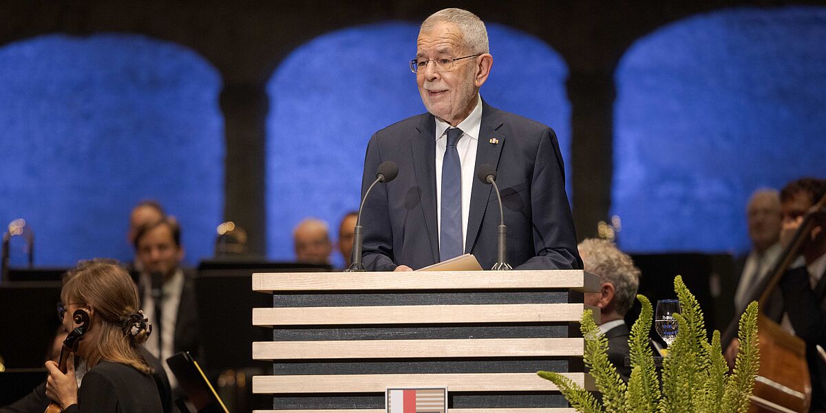 Rede von Bundespräsident Alexander Van der Bellen anlässlich der Eröffnung der Salzburger Festspiele