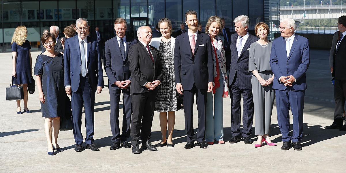Treffen der deutschsprachigen Staatsoberhäupter in Linz