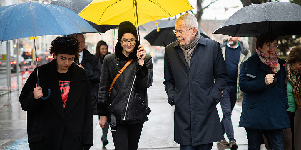 Bundespräsident Van der Bellen traf Iran-Expertinnen in Wien