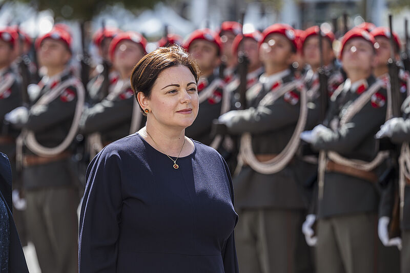 Überreichung von Beglaubigungsschreiben an Bundespräsident Alexander Van der Bellen, 10. September 2024