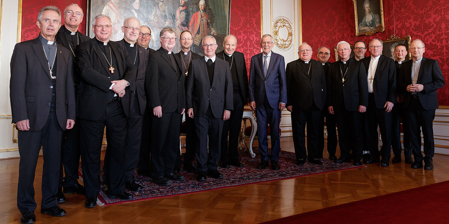 Arbeitsmittagessen zum Auftakt der Herbsttagung der Bischofskonferenz in Wien