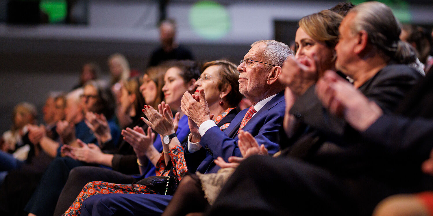 Teilnahme von Bundespräsident Alexander Van der Bellen bei den ERDgesprächen 2025.