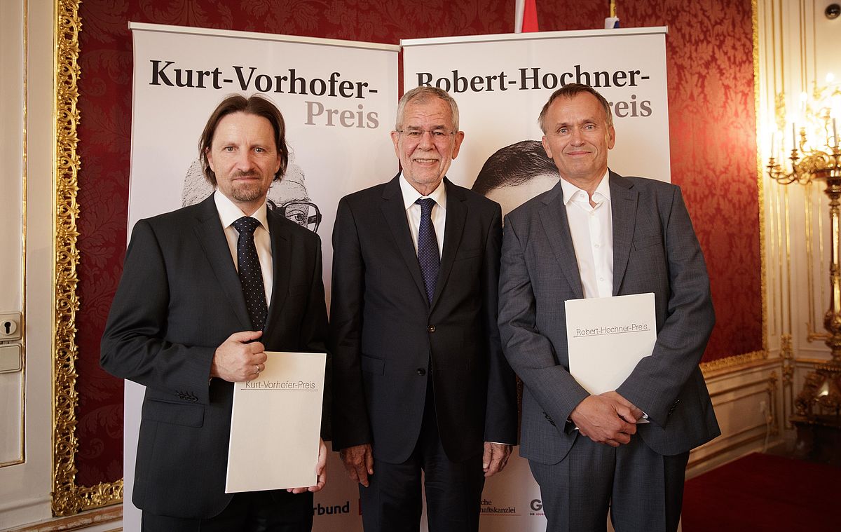 Verleihung des Kurt Vorhofer-Preises und des Robert Hochner-Preises 2018