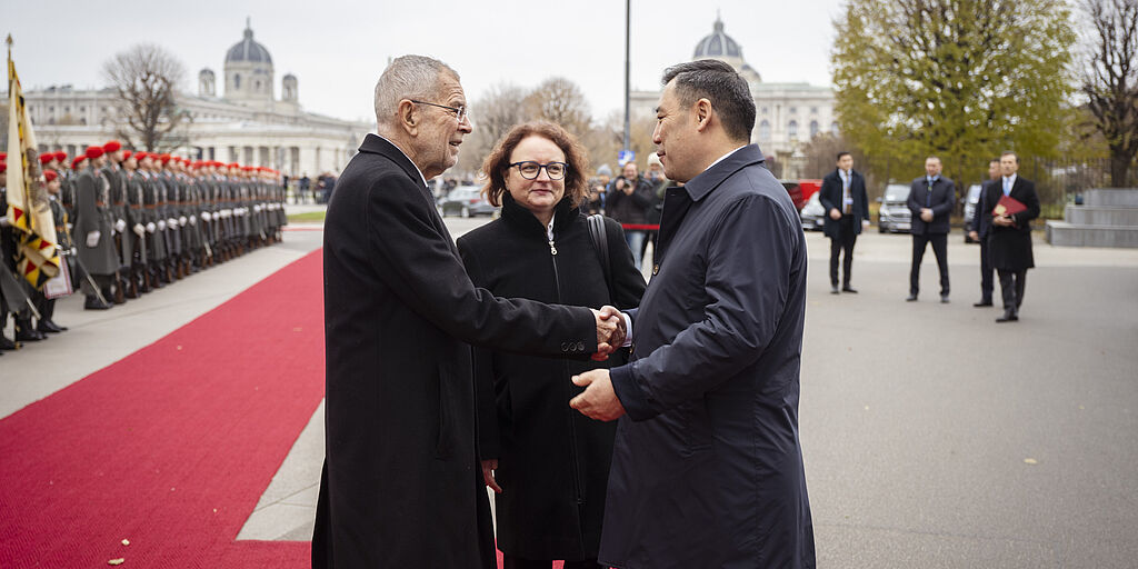 Offizieller Besuch des Präsidenten der Kirgisischen Republik in Österreich