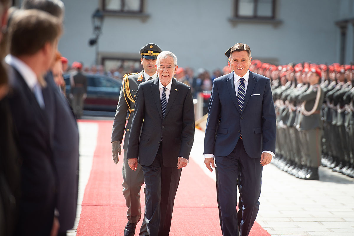 Offizieller Besuch des Staatspräsidenten der Republik Slowenien, Borut Pahor 13 Juni 2019