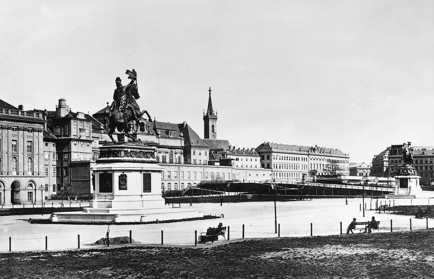Äußerer Burgplatz, 1873