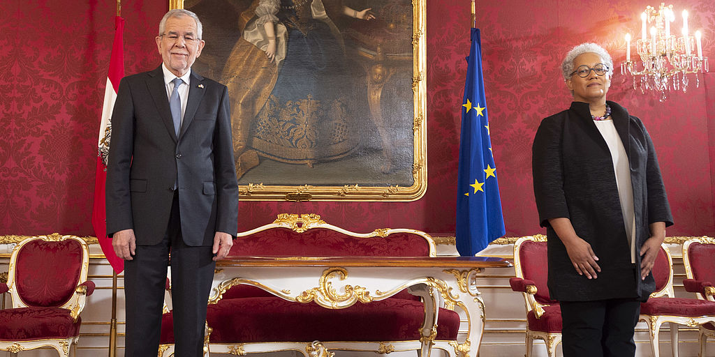 Angelobung von Verena Madner zur Vizepräsidentin des Verfassungsgerichtshofes