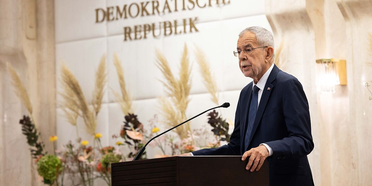 Rede von Bundespräsident Alexander Van der Bellen anlässlich des Verfassungstages 2023
