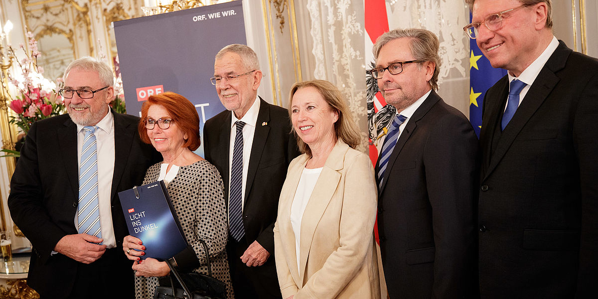 Empfang für Licht ins Dunkel