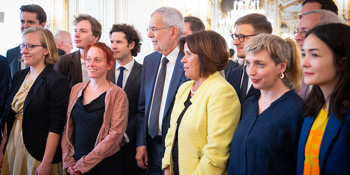 Empfang für die Preisträgerinnen und Preisträger des Theodor Körner-Fonds
